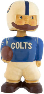 BALTIMORE COLTS LARGE & IMPRESSIVE 1960s RETAILER'S DISPLAY BOBBING HEAD.