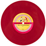 ALICE IN WONDERLAND "RCA VICTOR" AUTOMATIC PHONOGRAPH PLUS RECORDS.