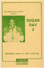 SUGAR RAY LEONARD BOXING PROGRAM.