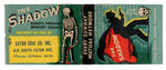 "THE SHADOW OF FU MANCHU" & "THE SHADOW" RADIO PROMOTIONAL MATCHBOOK PAIR.