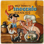 "WALT DISNEY'S PINOCCHIO HANKIES" BOXED SET.