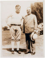 BABE RUTH & JAKE RUPPERT NEWS SERVICE PHOTO.