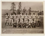 1934 KANSAS CITY MONARCHS NEGRO LEAGUE TEAM PHOTO.