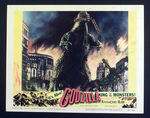 "GODZILLA" AMERICAN RELEASE LOBBY CARD.