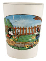 MICKEY & MINNIE MOUSE FRENCH CHINA CUP.