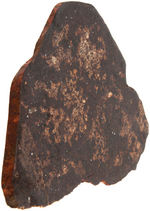 L CHONDRITE METEORITE SLICE SPECIMEN.