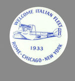 ITALIAN FLEET VISITS CHICAGO 1933 EXPO.