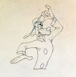 GOOFY PENCIL DRAWING FROM BAGGAGE BUSTER.