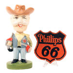 "PHILLIPS 66" BOBBING HEAD/PATCH.