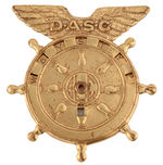 DAVEY ADAMS SHIPMATES CLUB RARE DECODER BADGE.