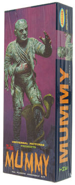 "THE MUMMY" FACTORY-SEALED BOXED AURORA MODEL KIT.