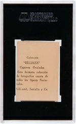 1923-1924 BILLIKEN BIENVENIDO JIMENEZ VARIANT PAIR BOTH SGC 40 VG 3 (RICHARD MERKIN COLLECTION).