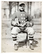 NAPOLEON LAJOIE 1907 PUBLICITY PHOTO WITH LION CUBS.