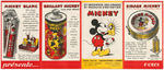 MICKEY MOUSE FOREIGN SHOE-RELATED LOT.