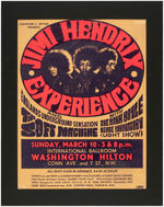 "JIMI HENDRIX EXPERIENCE" RARE CONCERT POSTER.