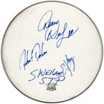 STONE TEMPLE PILOTS BAND-SIGNED DRUMHEAD.