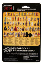 "STAR WARS: RETURN OF THE JEDI - DARTH VADER" ACTION FIGURE ON UK 65-BACK CARD.