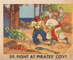 PIRATE'S PICTURE BUBBLE GUM RARE PROMOTIONAL GUM INC. SHEET.