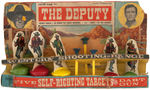 "THE DEPUTY WESTERN SHOOTING-RANGE" BOXED PETER PAN SET.