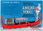 TED HEALY AND HIS SOUTHERN GENTLEMEN (THREE STOOGES) "A NIGHT IN VENICE" THEATER HERALD.