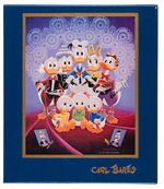 "THE FINE ART OF WALT DISNEY'S DONALD DUCK" HIGH QUALITY LIMITED EDITION BOOK SIGNED BY CARL BARKS.