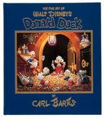 "THE FINE ART OF WALT DISNEY'S DONALD DUCK" HIGH QUALITY LIMITED EDITION BOOK SIGNED BY CARL BARKS.