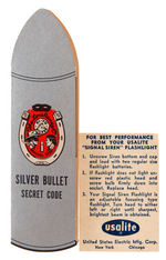 "LONE RANGER SIGNAL SIREN" BOXED FLASHLIGHT.