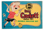 "DAVY CROCKETT SMALL FRY DOUBLE HOLSTER SET" BY HALCO BOXED.