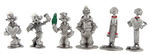 POPEYE & FRIENDS PEWTER LOT.