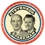 "STEVENSON/SPARKMAN" GRAPHIC 3.5" JUGATE FROM 1952.