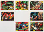 "MARS ATTACKS" TOPPS GUM CARD HIGH GRADE SET.