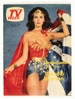 WONDER WOMAN "TV WEEK" PUBLICATION.