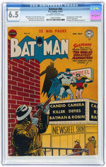 "BATMAN" #64 APRIL-MAY 1951 CGC 6.5 FINE+.