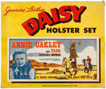 "ANNIE OAKLEY AND TAGG SPECIAL MODEL GENUINE LEATHER DAISY HOLSTER SET."