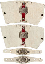 "ANNIE OAKLEY AND TAGG SPECIAL MODEL GENUINE LEATHER DAISY HOLSTER SET."