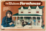 "THE WALTONS FARMHOUSE" BOXED LARGE MEGO PLAYSET.