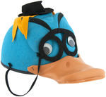 "PROF. LUDWIG VON DRAKE FUN CHARACTER HATS" STORE DISPLAY.