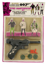 "JAMES BOND SECRET AGENT 007 - BOND SHARPSHOOTER SET" ON STORE CARD.