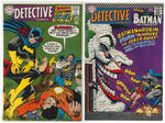 "DETECTIVE COMICS" SILVER AGE COMIC LOT OF 26 ISSUES.