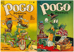 POGO POSSUM COMIC LOT OF TEN ISSUES.