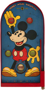 "MICKEY MOUSE BAGATELLE" GAME.