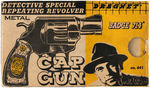 "DRAGNET DETECTIVE SPECIAL REPEATING REVOLVER" BOXED KNICKERBOCKER CAP GUN.