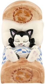 FIGARO IN BED FIGURINE BY BRAYTON LAGUNA.