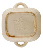 FIGARO IN BED RIDDELL CERAMIC LIDDED TRINKET BOX.