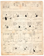 "THE BUNGLE FAMILY" ORIGINAL ART FOR TEN SUNDAY PAGES FROM 1934.