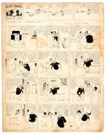 "THE BUNGLE FAMILY" ORIGINAL ART FOR TEN SUNDAY PAGES FROM 1934.