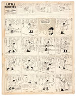 "THE BUNGLE FAMILY" ORIGINAL ART FOR TEN CONSECUTIVE SUNDAY PAGE FROM 1935.