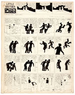 "THE BUNGLE FAMILY" ORIGINAL ART FOR TEN CONSECUTIVE SUNDAY PAGE FROM 1935.