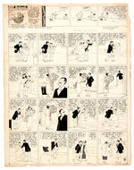 "THE BUNGLE FAMILY" ORIGINAL ART FOR TEN SUNDAY PAGES FROM 1935.