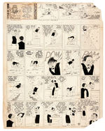 "THE BUNGLE FAMILY" ORIGINAL ART FOR TEN SUNDAY PAGES FROM 1935.